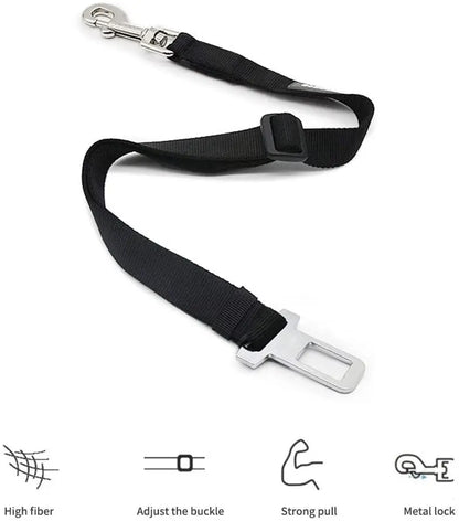 Black TravelPet Safety Belt
