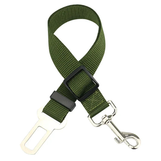 Army Green TravelPet Safety Belt