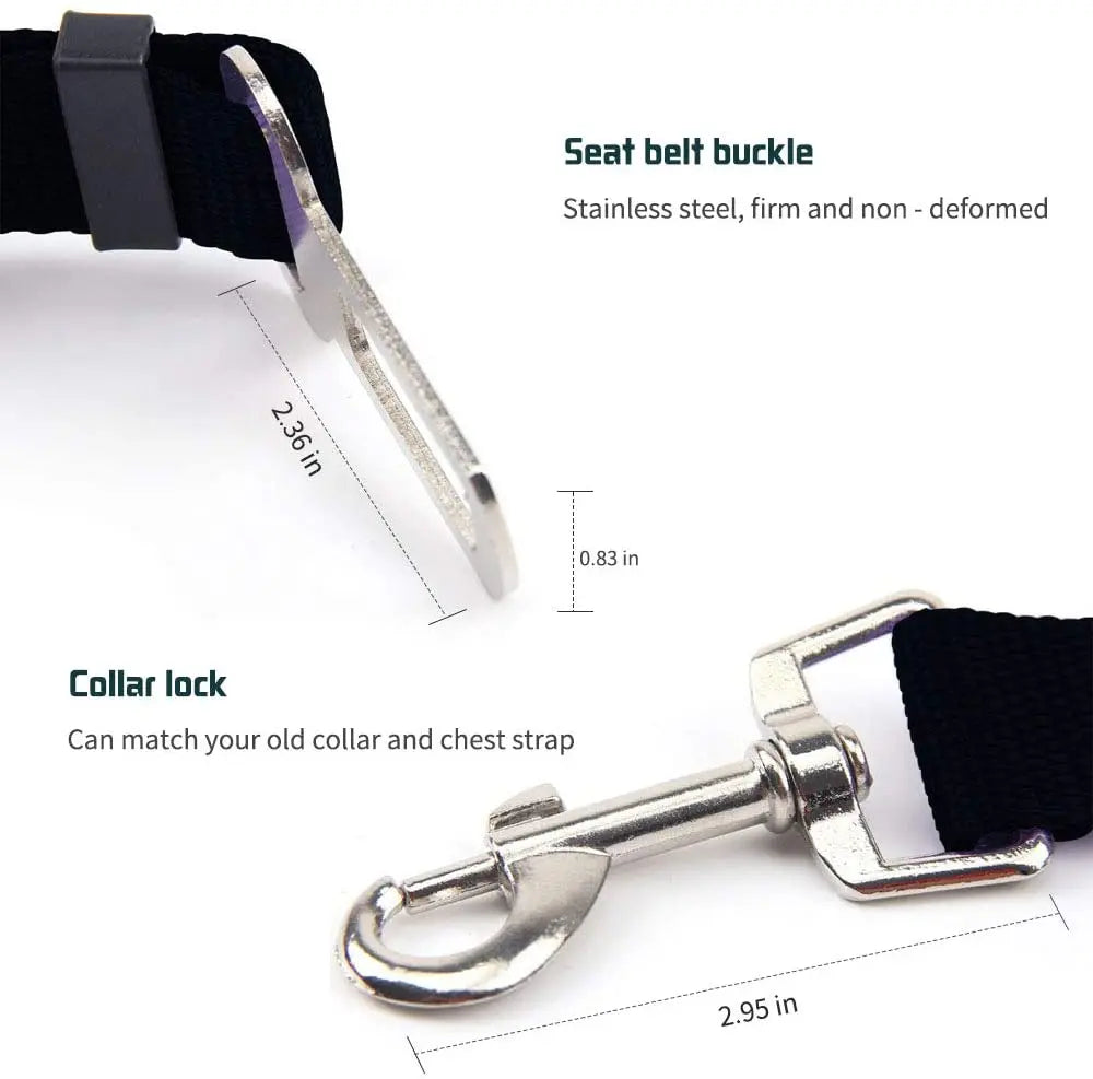Two-Tone Sky Blue TravelPet Safety Belt