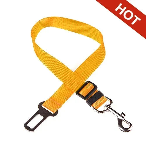 Yellow TravelPet Safety Belt