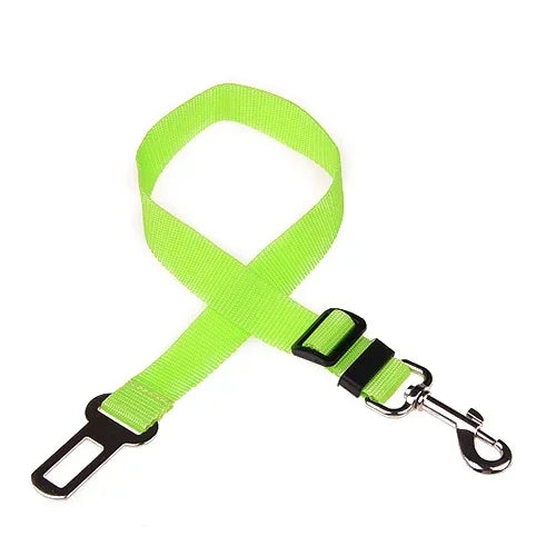 Lime Green TravelPet Safety Belt